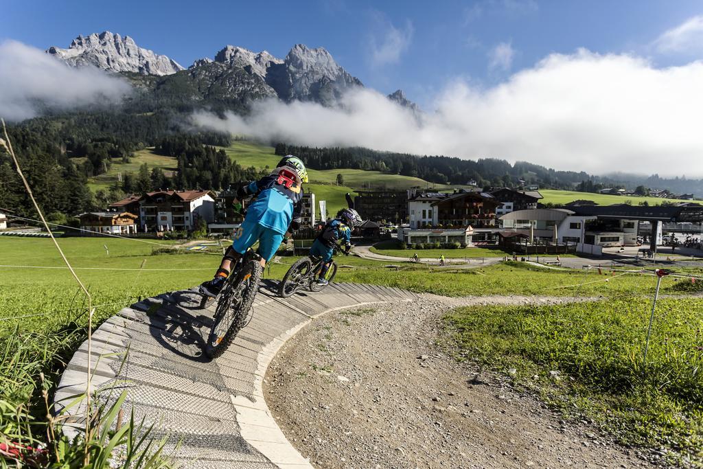 Appartementhaus Salzmann Leogang Exteriör bild