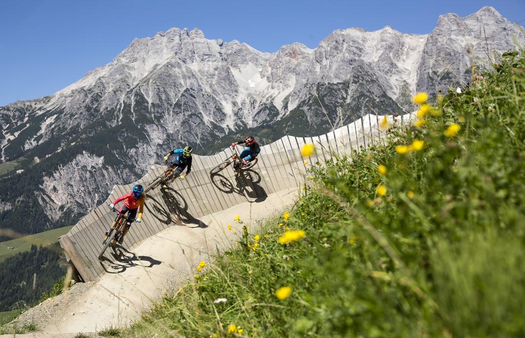 Appartementhaus Salzmann Leogang Exteriör bild